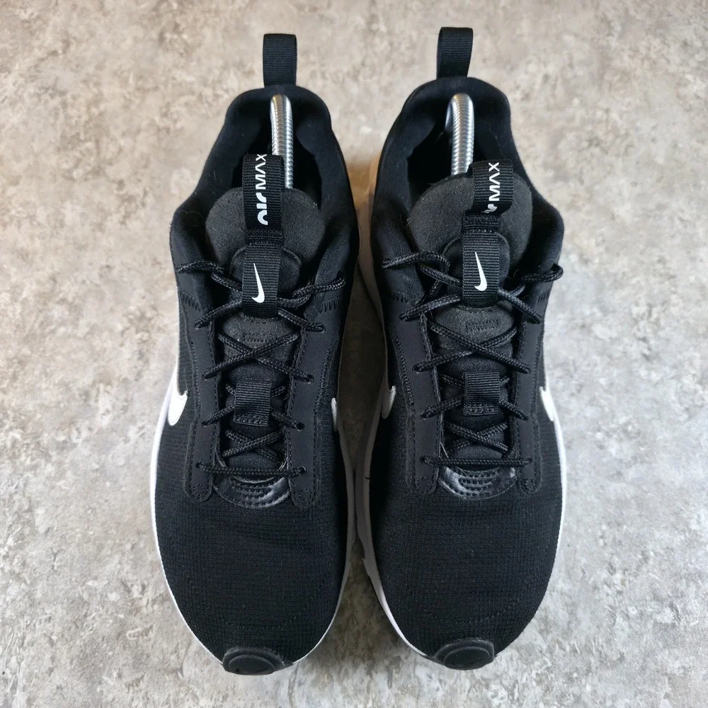 Nike Air Max Interlock Lite Black White Shoes Womens‎ 10 / Mens 8.5 *No Insoles*